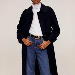 Black coat for women