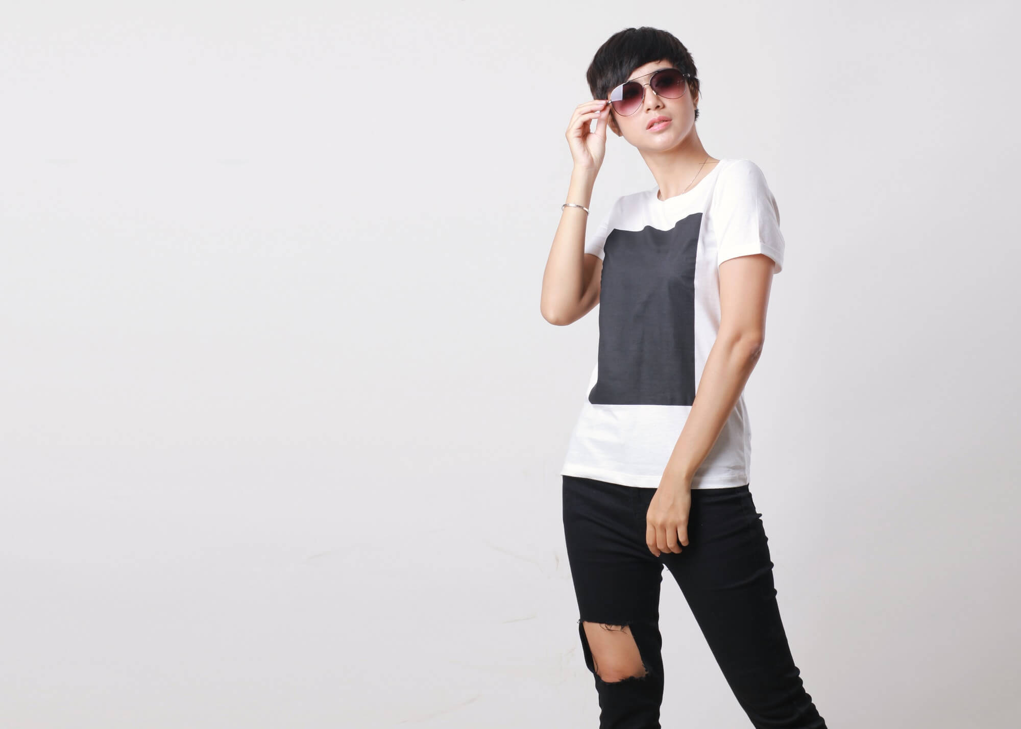 White T-shirt
